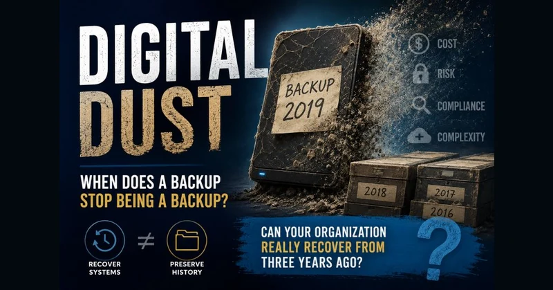 Digital Dust: When Does a Backup Stop Being a Backup?