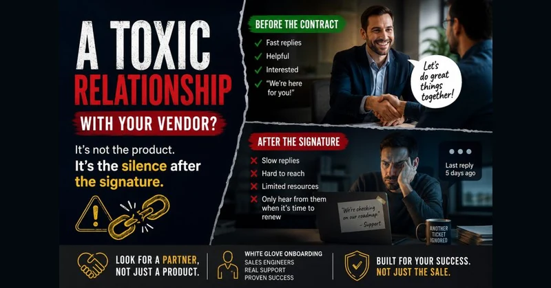 The Most Expensive Part of a Vendor Relationship Isn’t the Product. It’s the Silence.