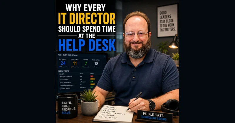 Why Every IT Director Should Spend Time at the Help Desk